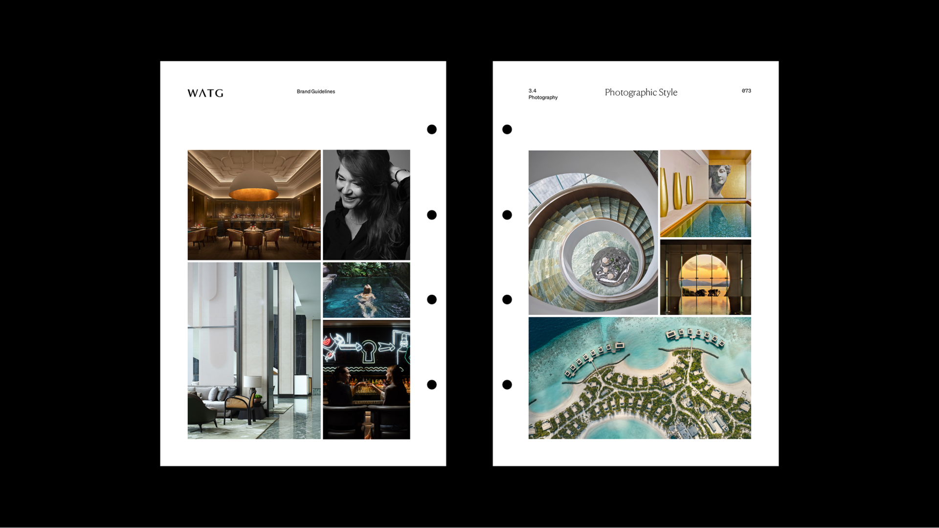 Page of WATG Brand Guide