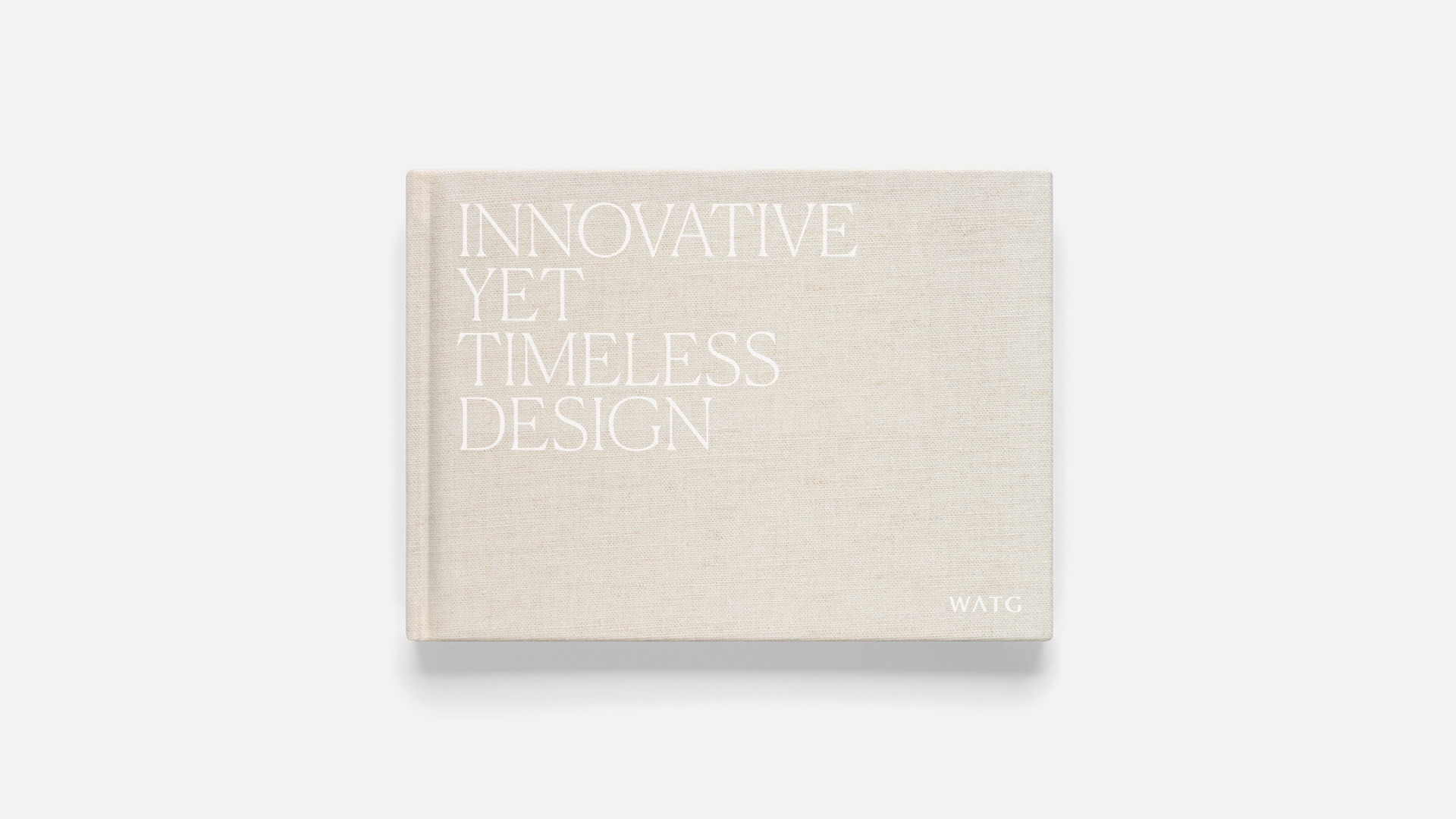 A photo of WATG's messaging framework book cover