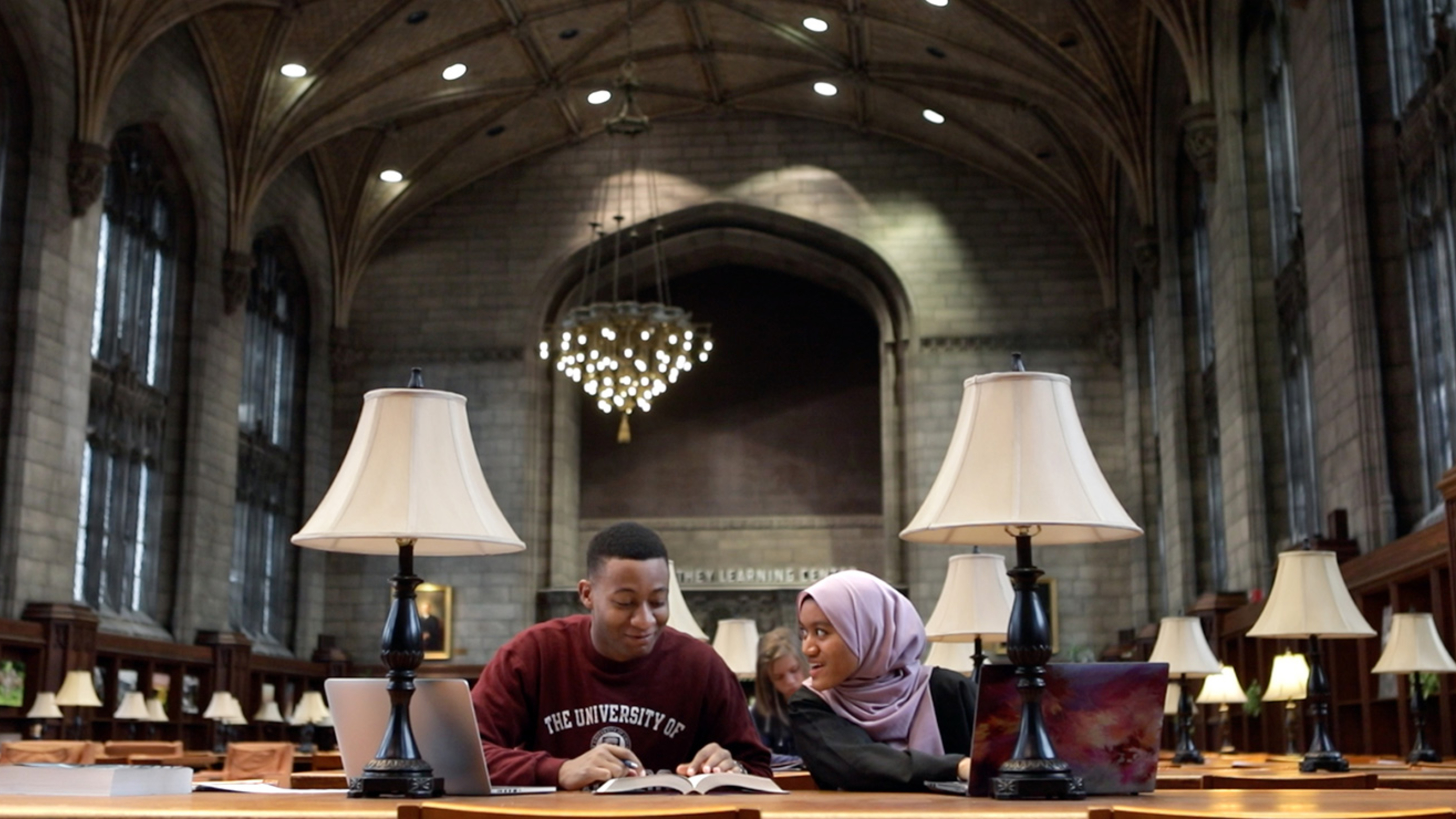 A picture of the Harper Library
