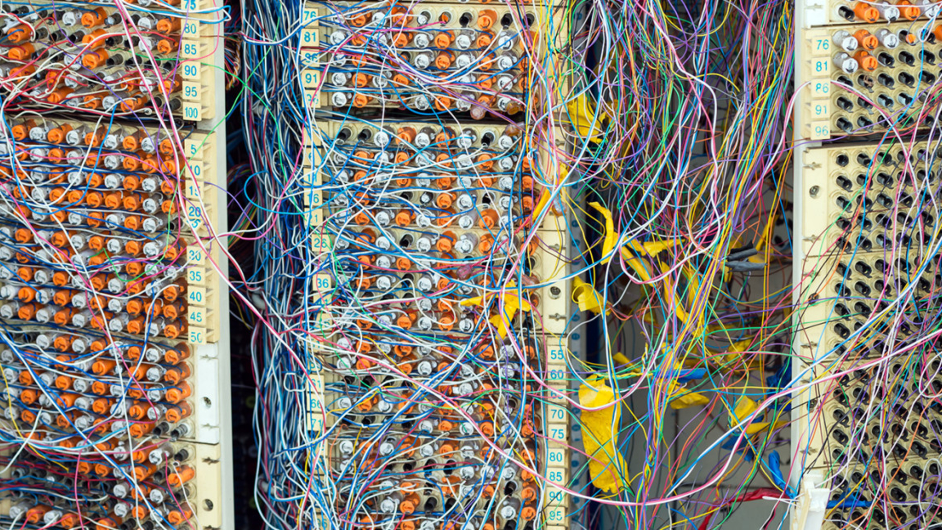 Wires on a circuit board