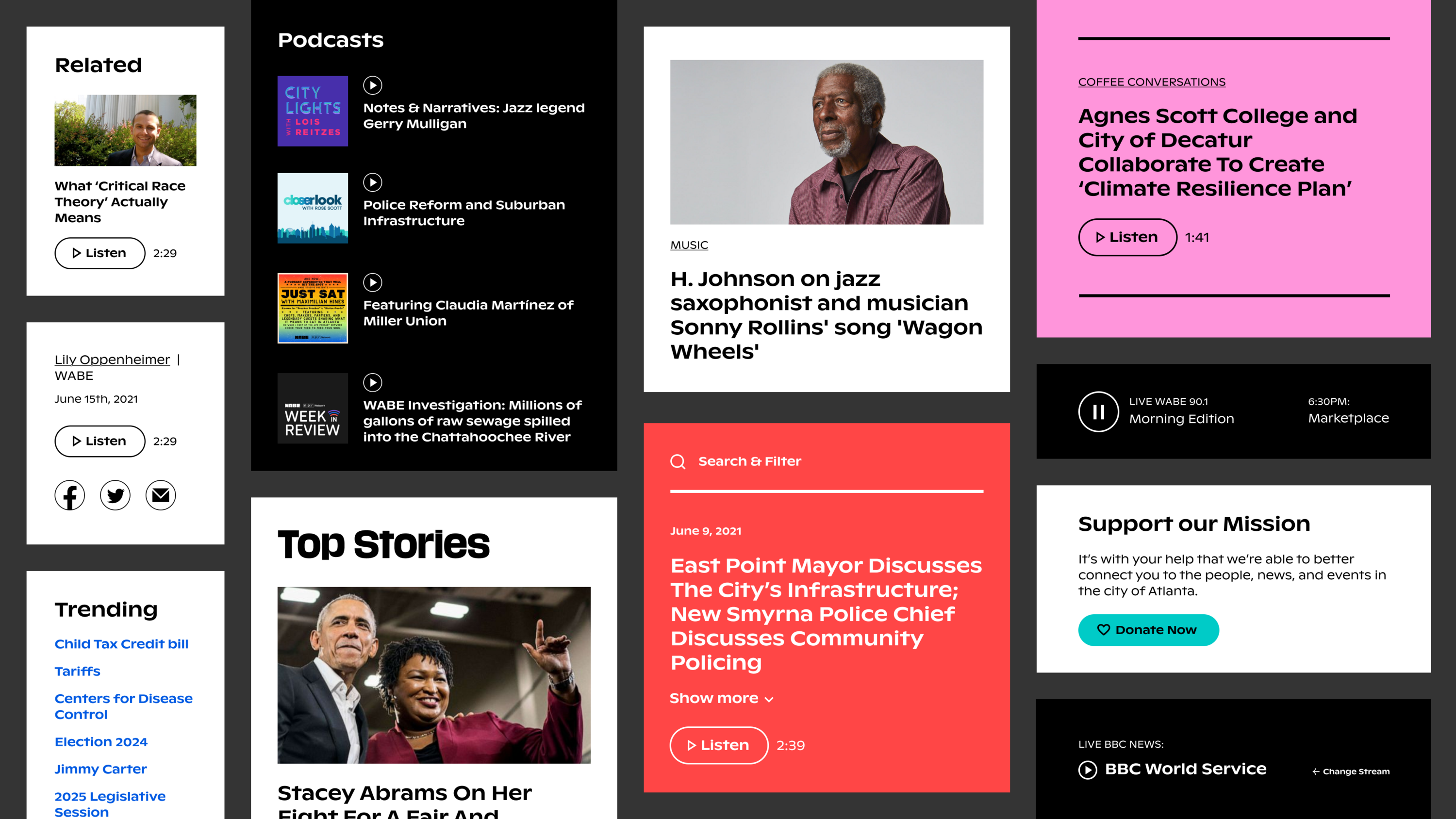 WABE media variety