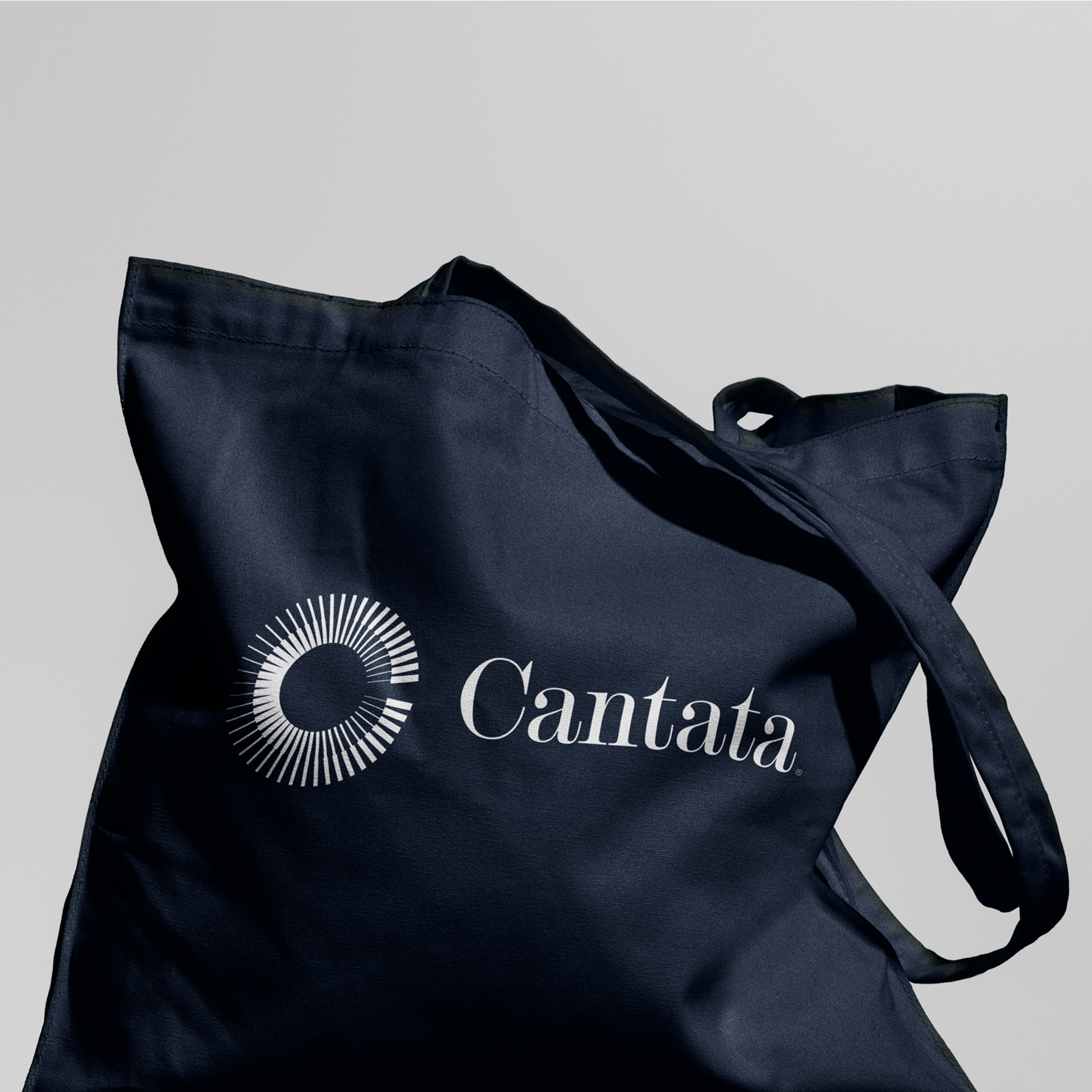 Cantata branded tote