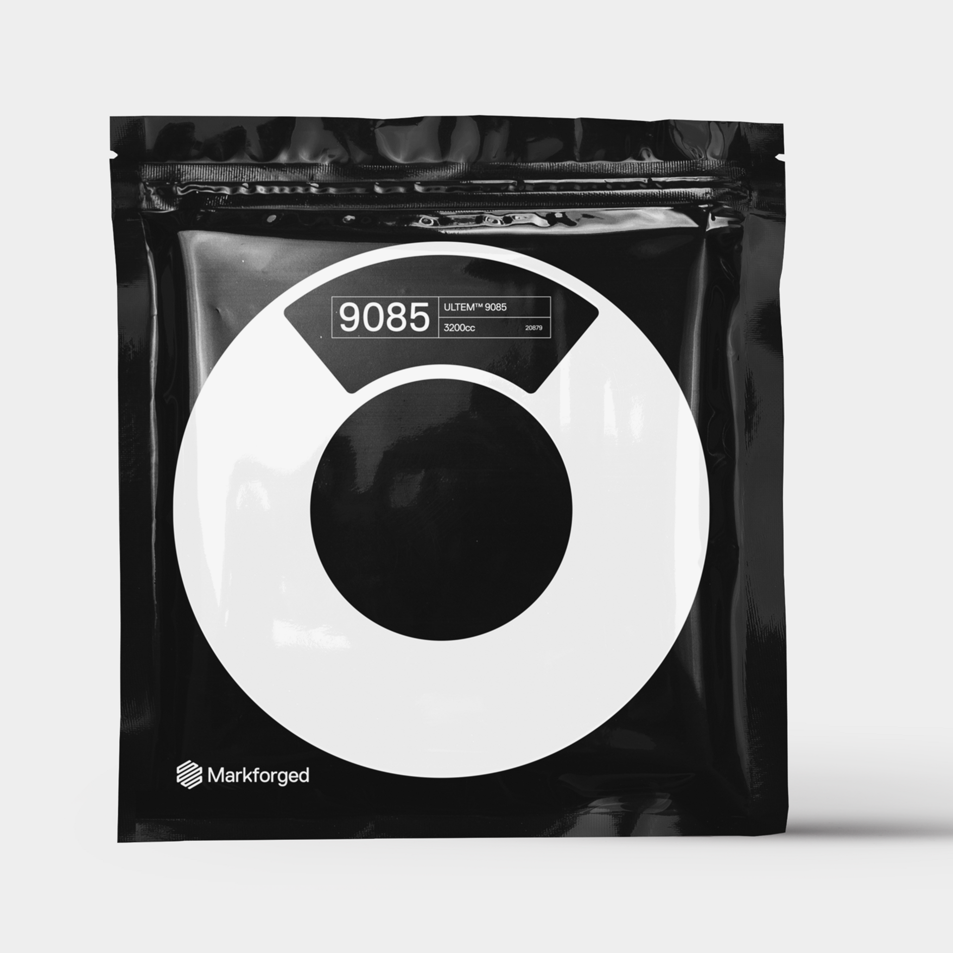 Markforged spool packaging designed by IfThen