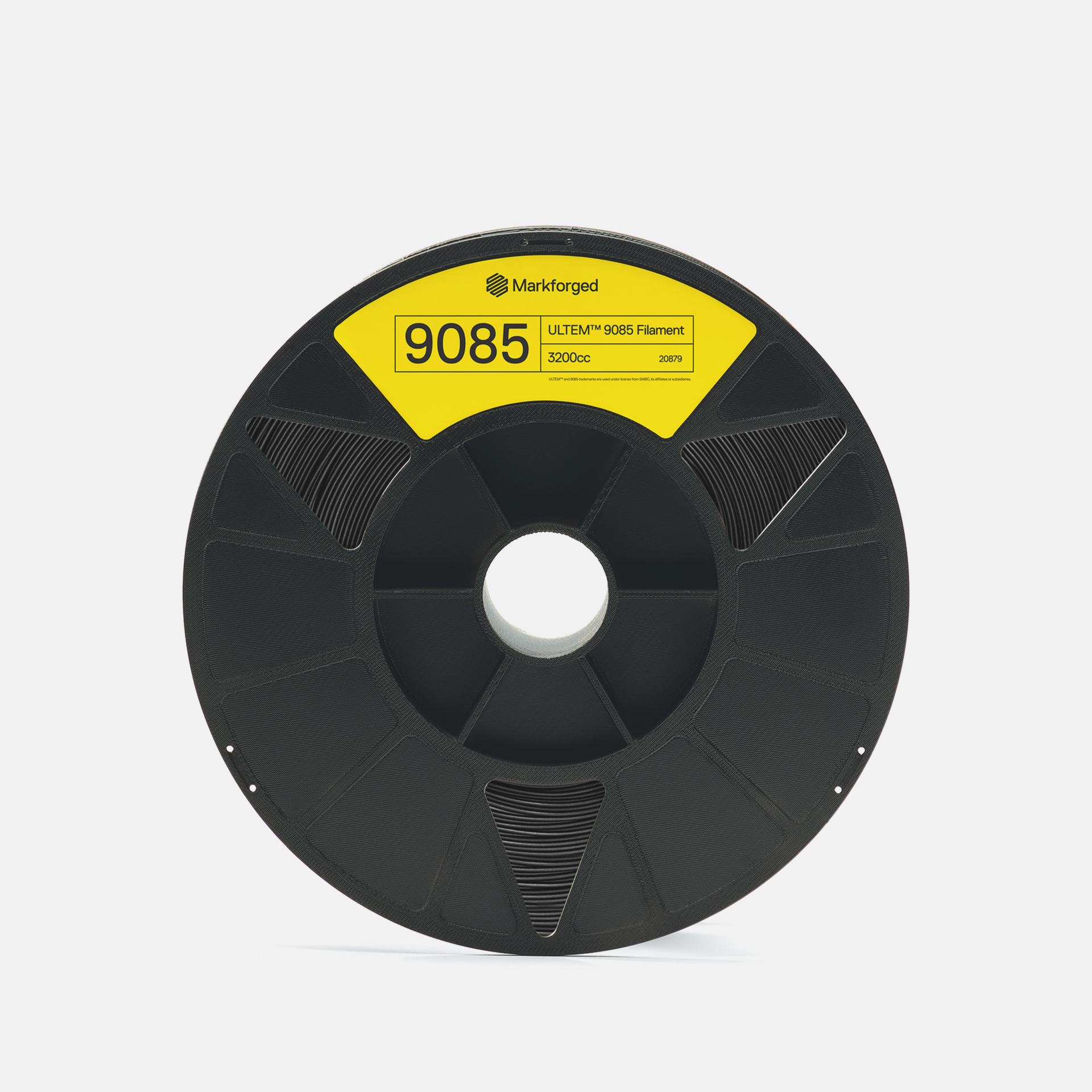 Markforged spool packaging designed by IfThen
